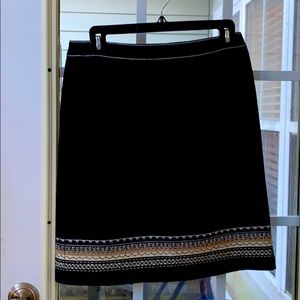 Loft wool skirt